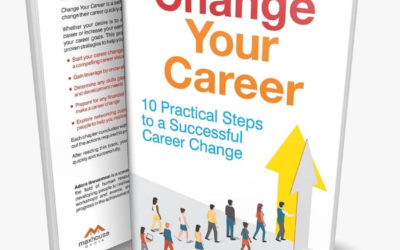 On Changing Your Career…