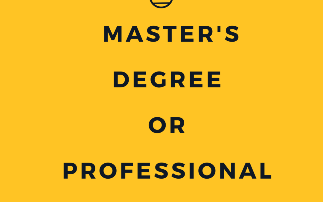 Master’s Degree in HR or a Professional Certification in HR?