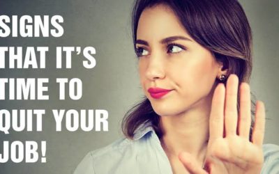 Signs that its time to leave a job