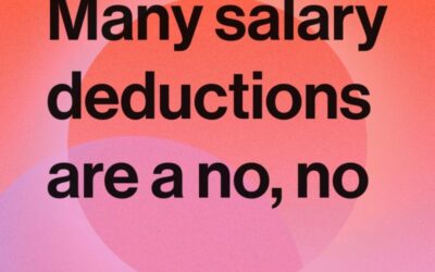 Unfair Salary Deductions Practices