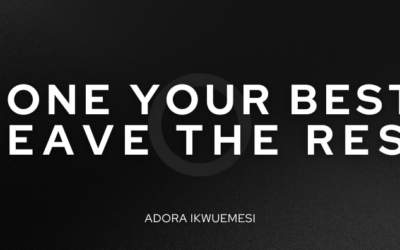 Done Your Best? Leave the Rest